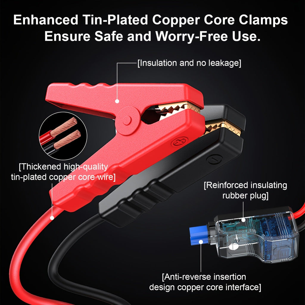 Portable Jump Starter + Air Compressor
