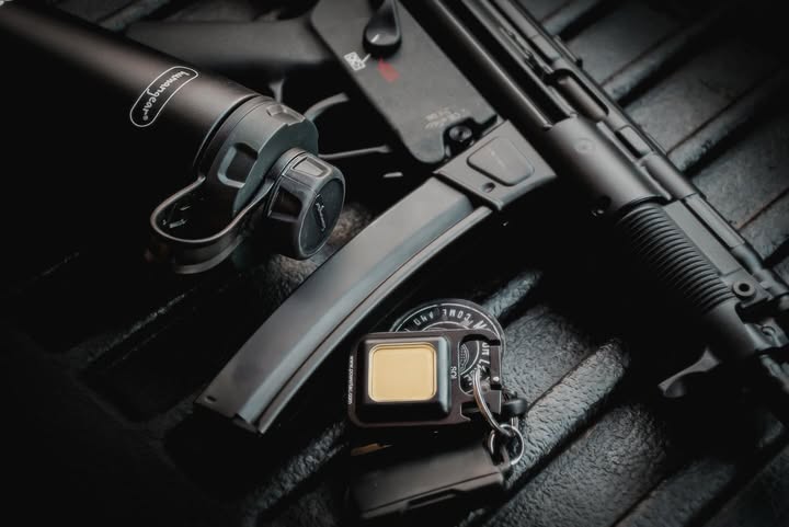 POWERTAC SOL Rechargeable Keychain Light