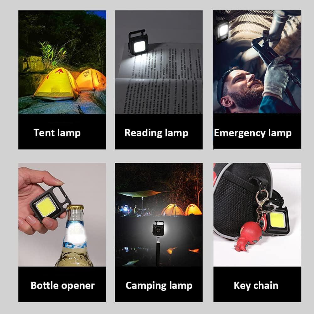 POWERTAC SOL Rechargeable Keychain Light