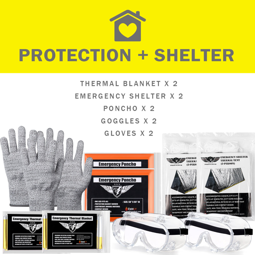 Everlit Storm II 2-Person 72-Hour Emergency Kit