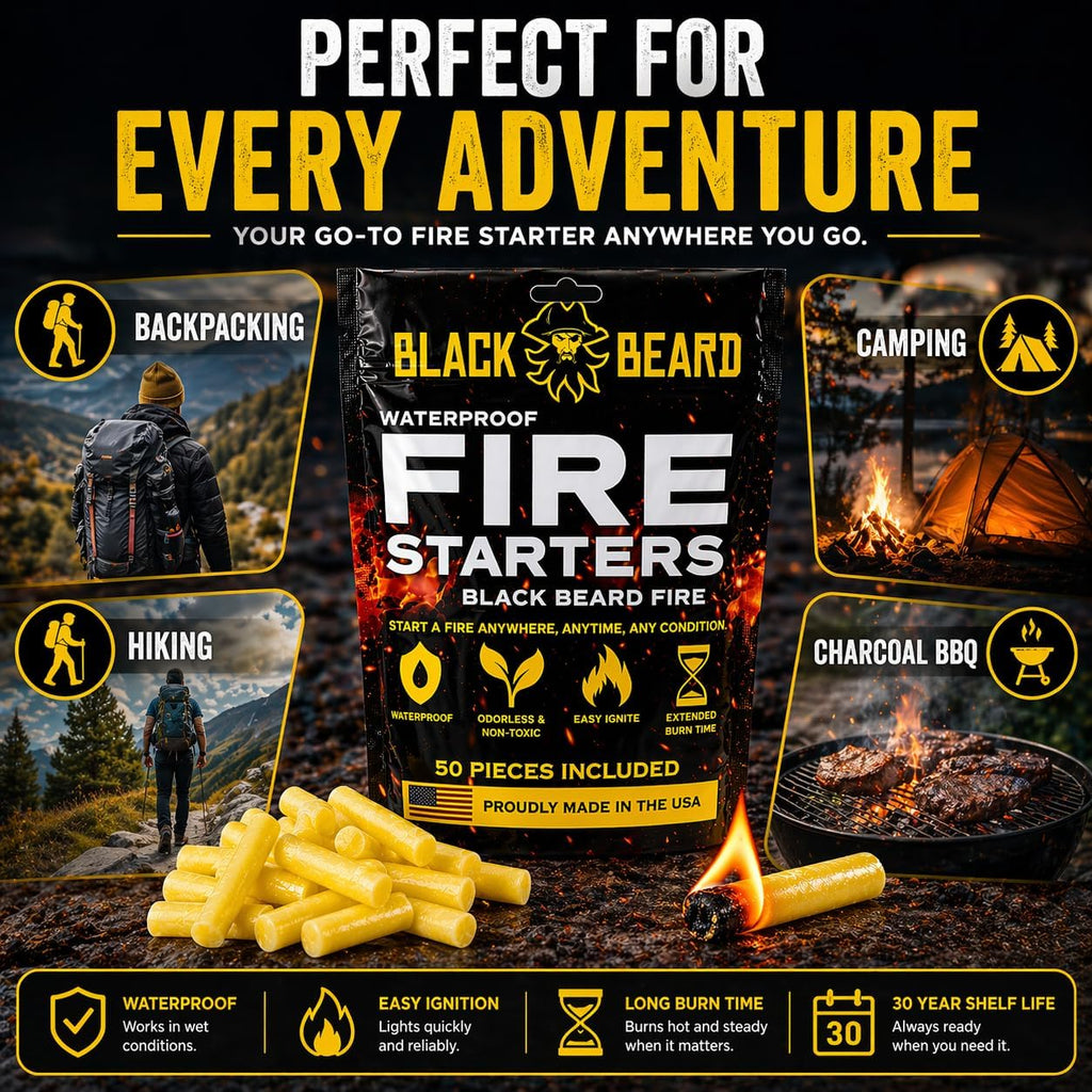 Black Beard Waterproof Fire Plugs