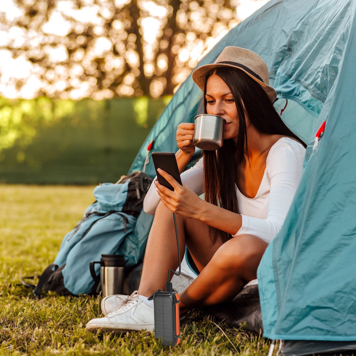 49,800mAh Solar Power Bank — 22.5W