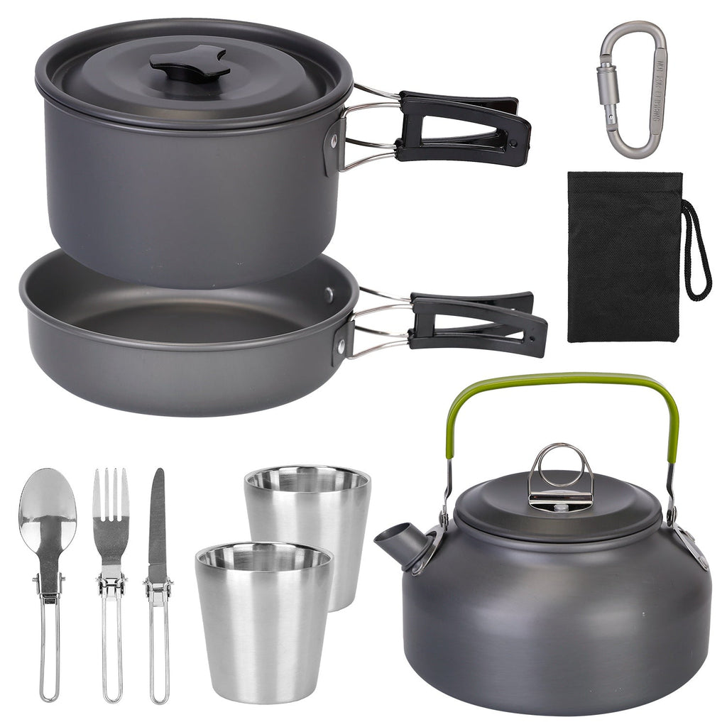 12-Piece Camping Cookware Set