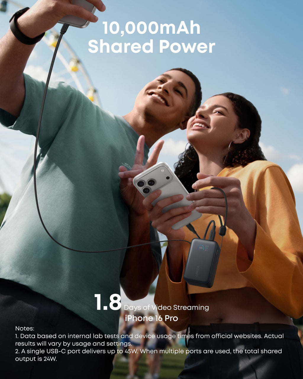 Anker Nano 10K USB-C Power Bank — 45W