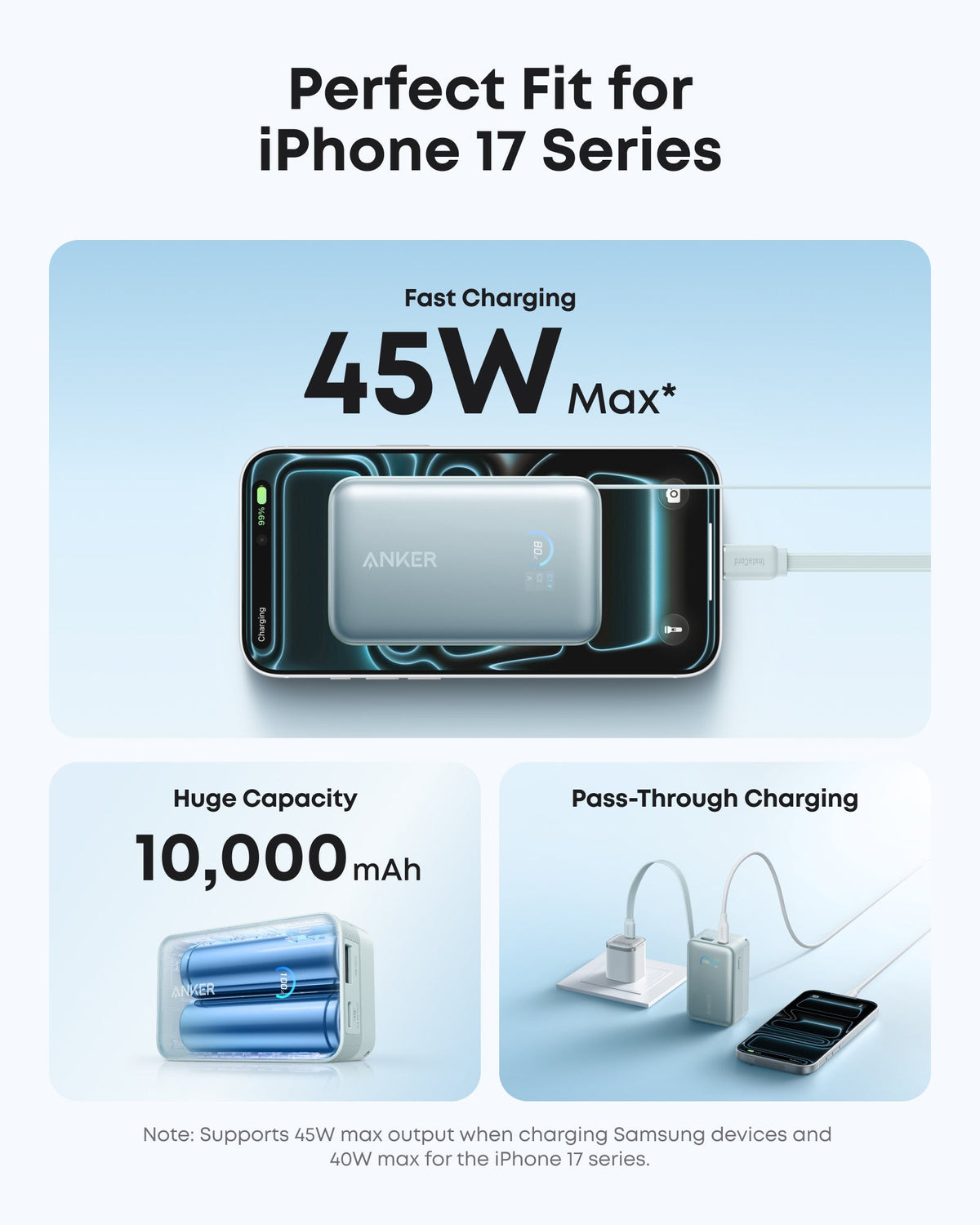 Anker Nano 10K USB-C Power Bank — 45W