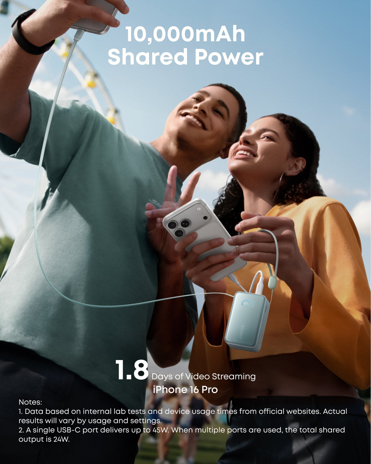 Anker Nano 10K USB-C Power Bank — 45W
