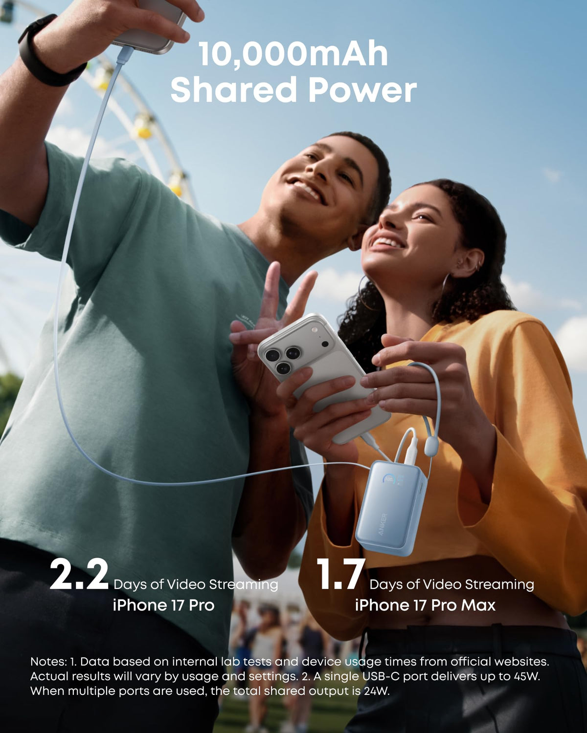 Anker Nano 10K USB-C Power Bank — 45W