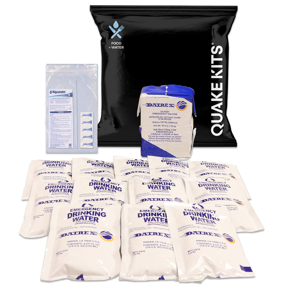 Emergency Food & Water Refill Pack