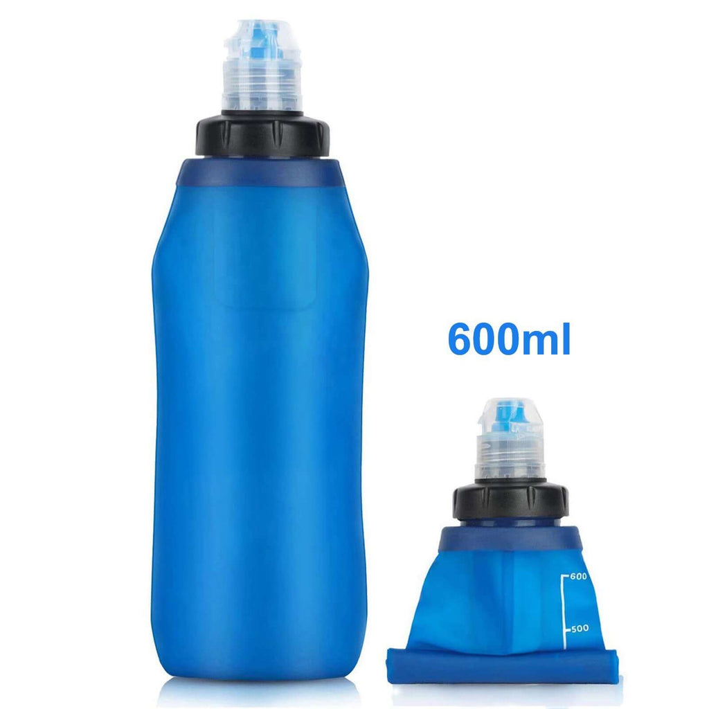 HygieniSafe® 600ml Collapsible Water Filter Bottle