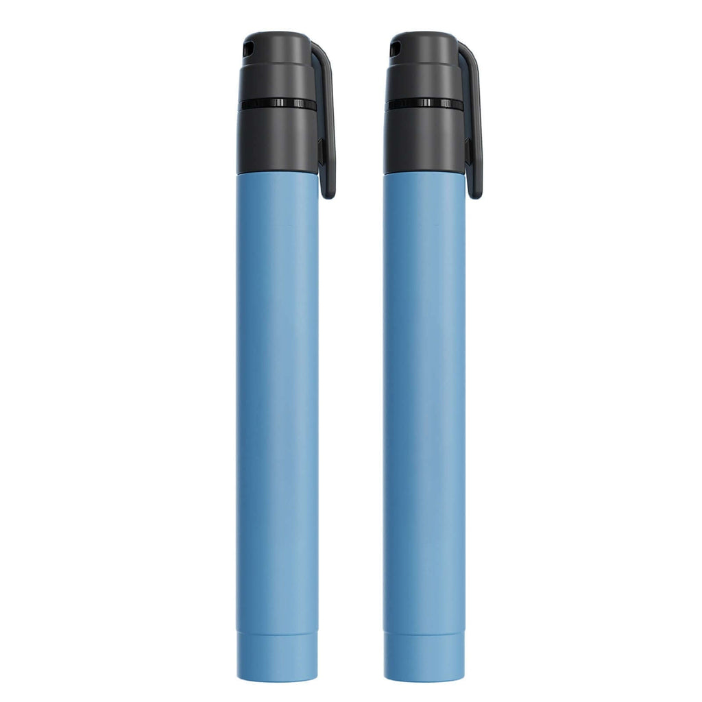 HygieniSafe® Compact Water Purification Straws — 2 Pack
