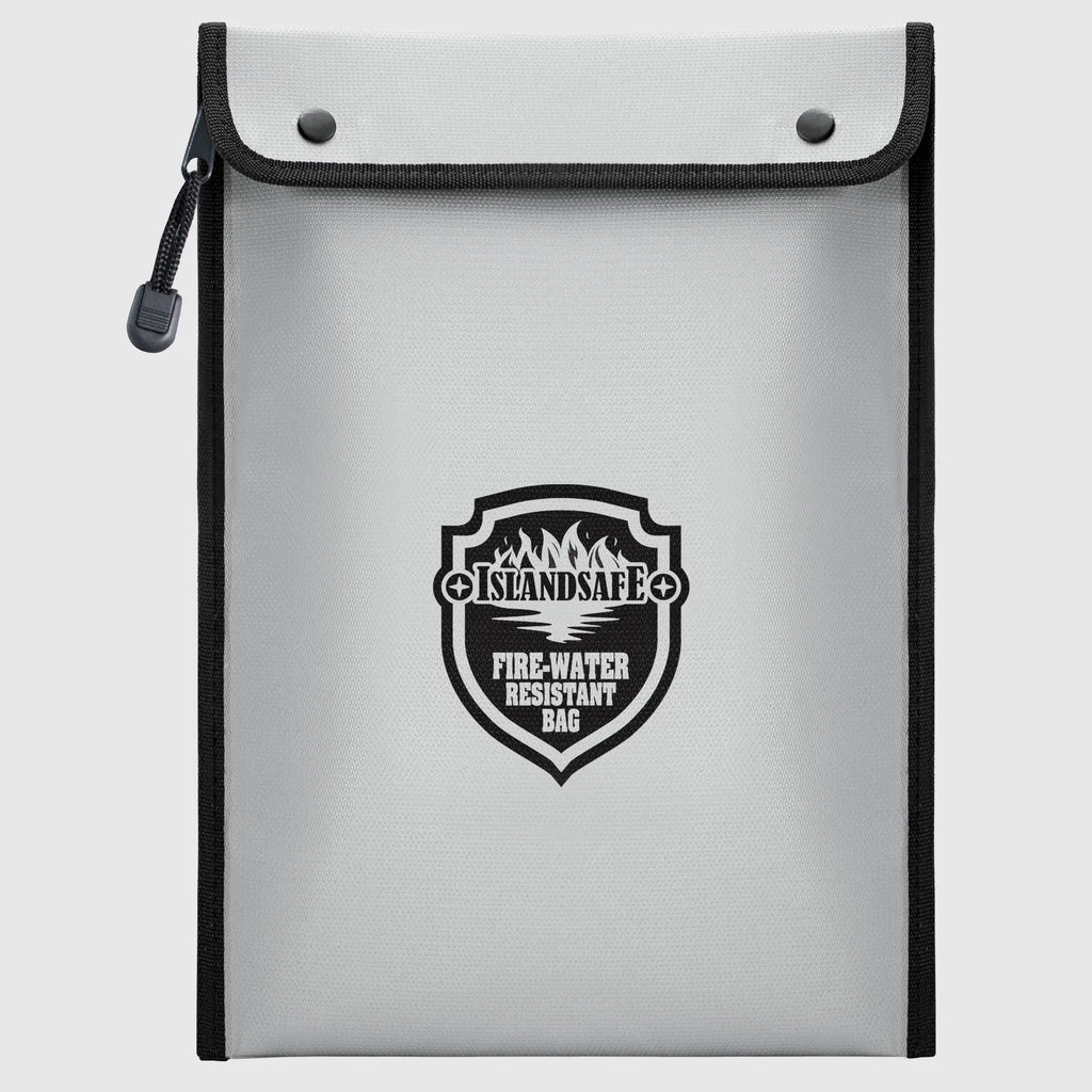 ISLANDSAFE FireVault Large Fireproof Document Bag