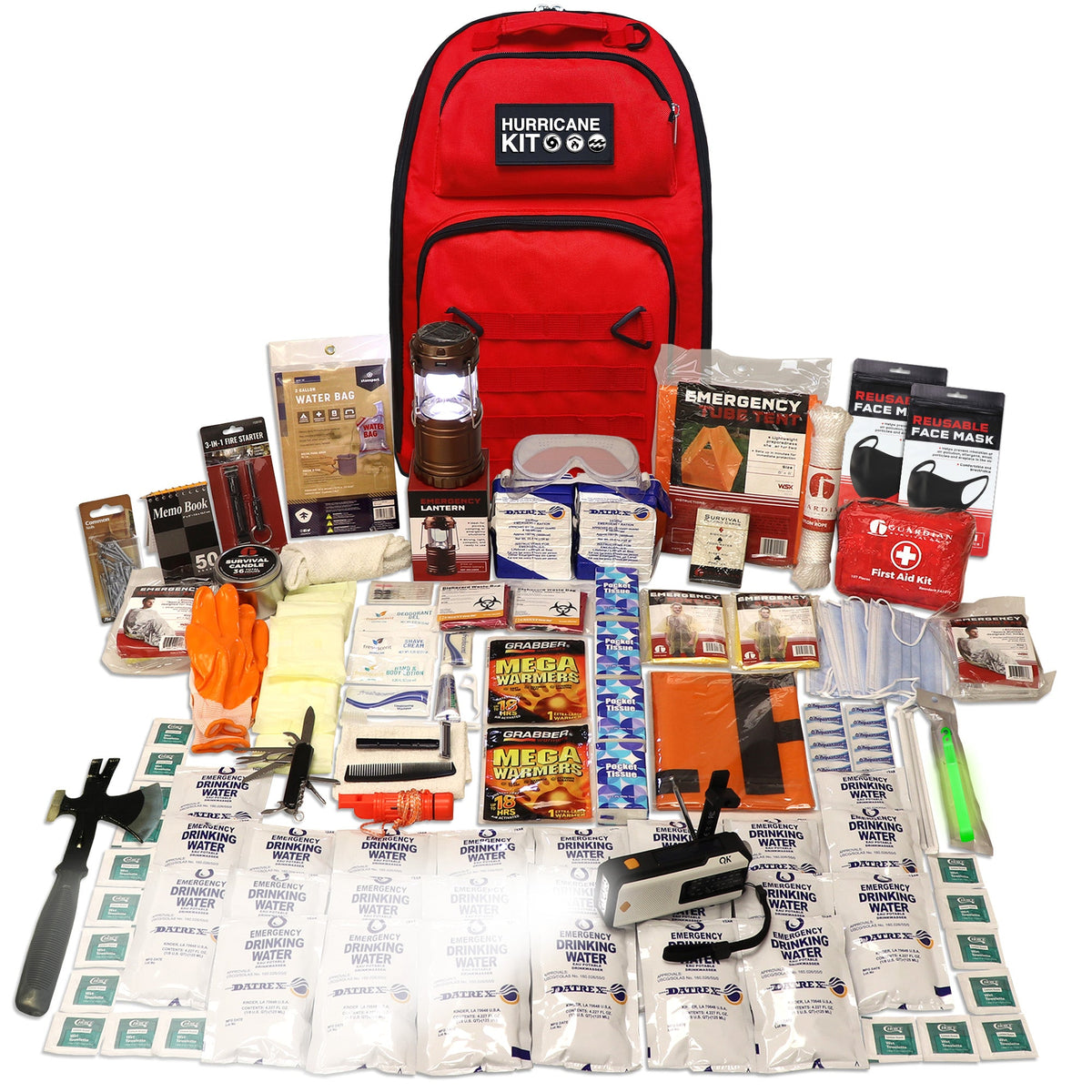 Quake Kits 2-Person Hurricane Emergency Kit