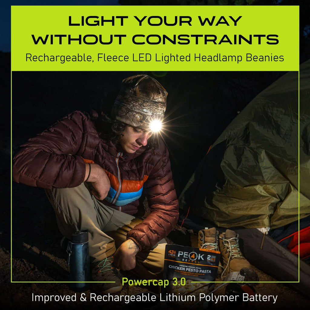 POWERCAP 3.0 Rechargeable LED Beanie