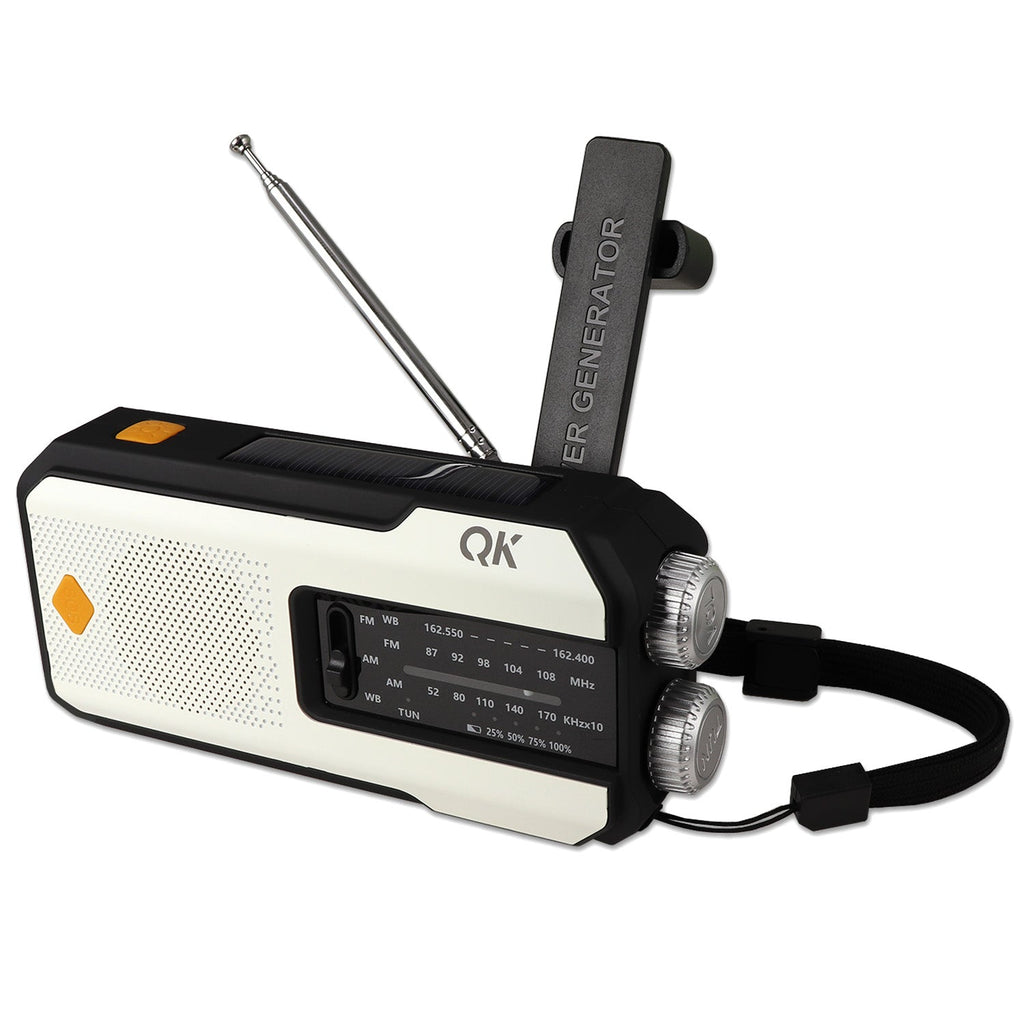 4-in-1 NOAA Emergency Radio + Flashlight