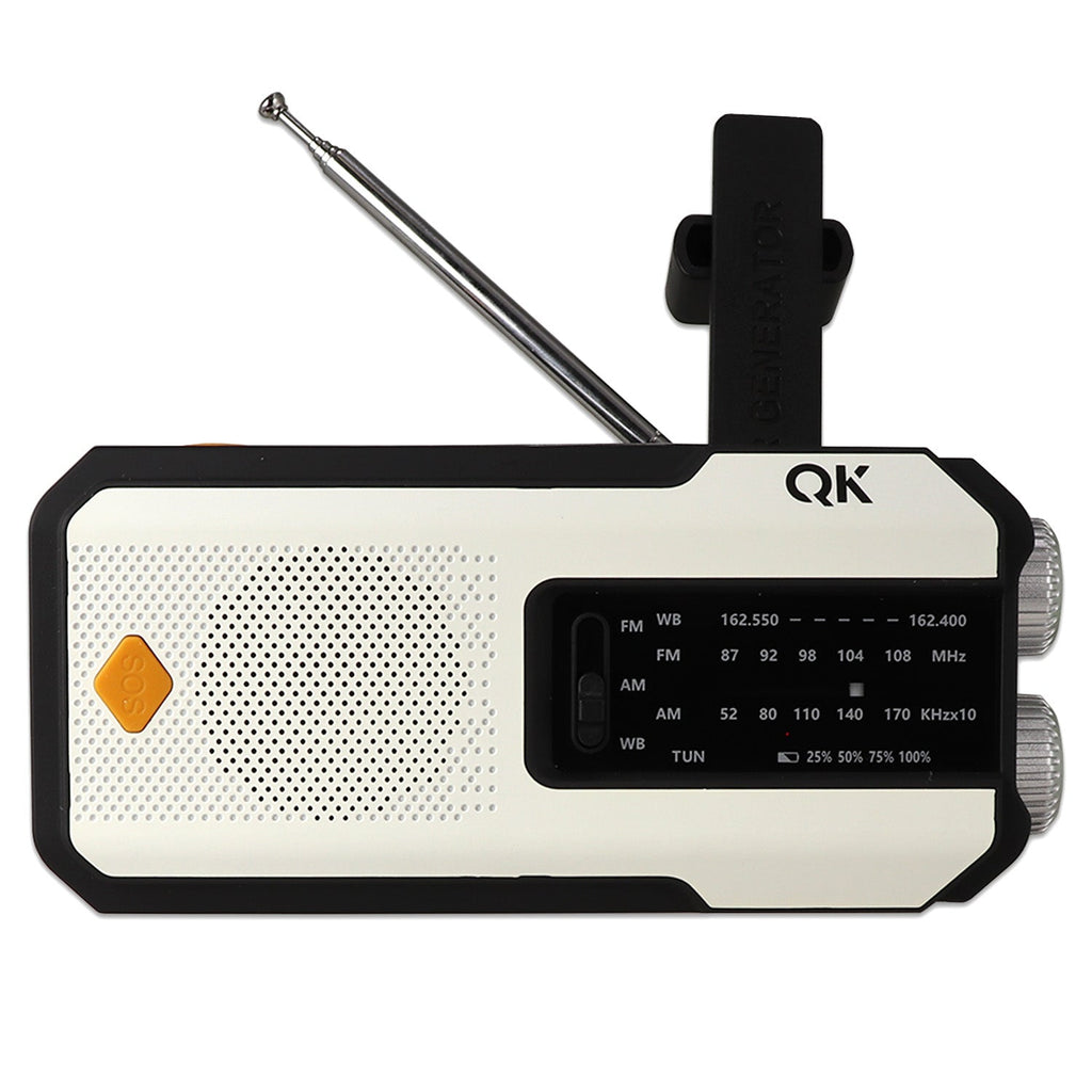 4-in-1 NOAA Emergency Radio + Flashlight