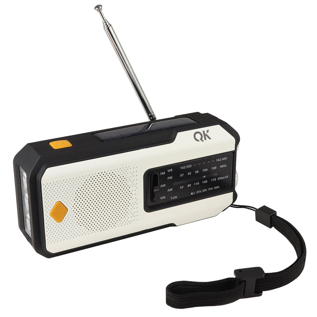 4-in-1 NOAA Emergency Radio + Flashlight