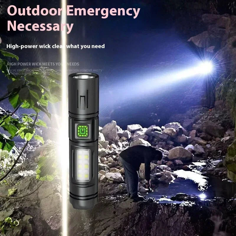600-Lumen Rechargeable Emergency Flashlight