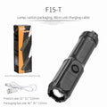 500-Lumen USB Rechargeable Zoom Flashlight