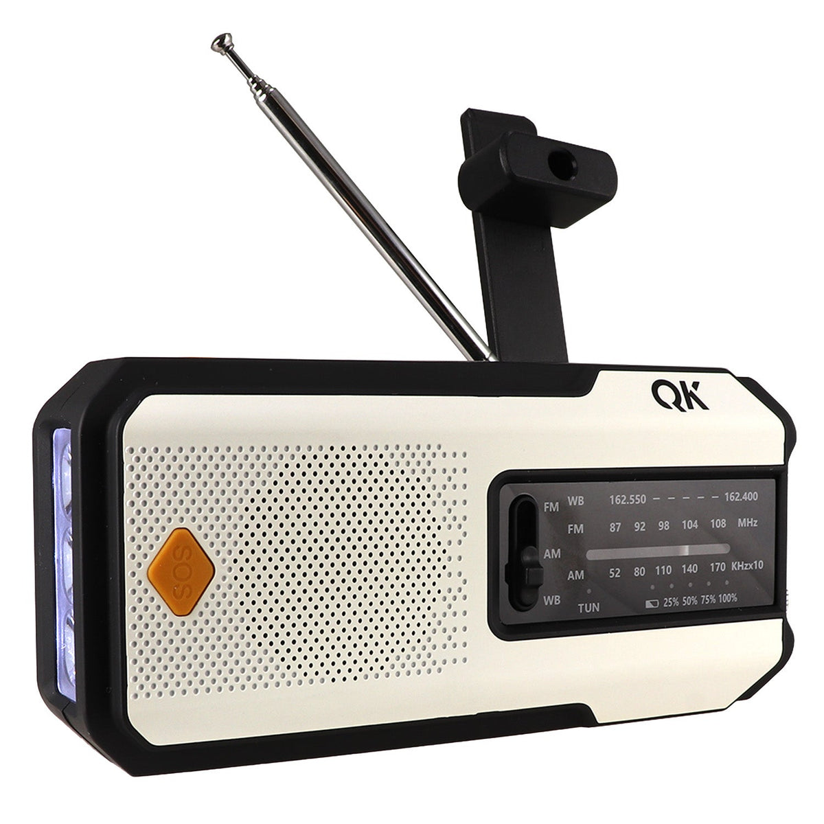 4-in-1 NOAA Emergency Radio + Flashlight