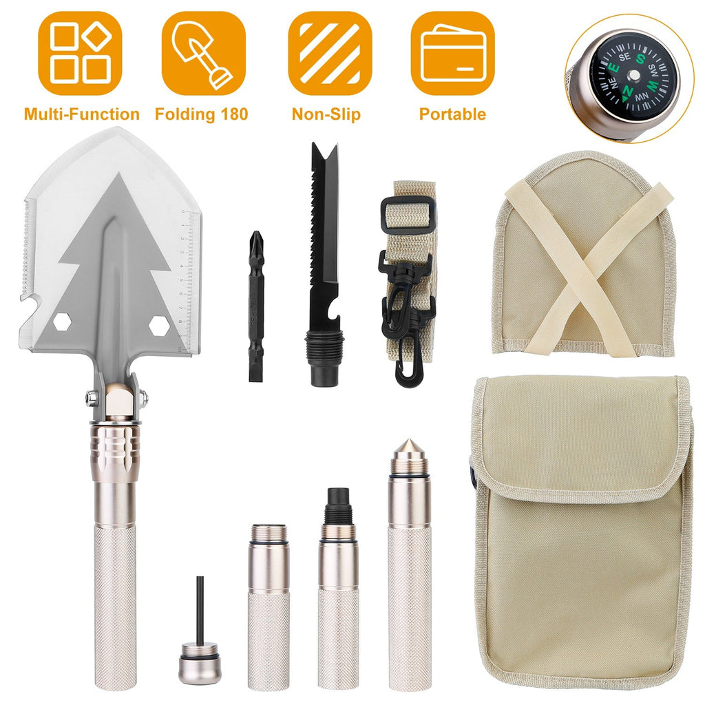 Multi-Function Folding Emergency Shovel