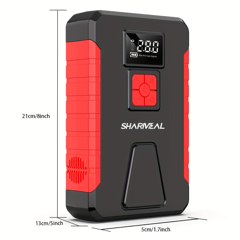 Portable Jump Starter + Air Compressor