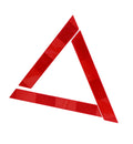 Collapsible Reflective Roadside Triangle