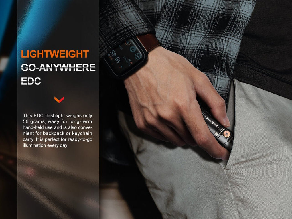 Fenix E18R V2 1200-Lumen Rechargeable Flashlight
