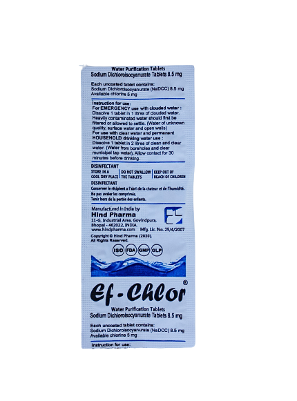 Water Purification Tablets — 10 Pack